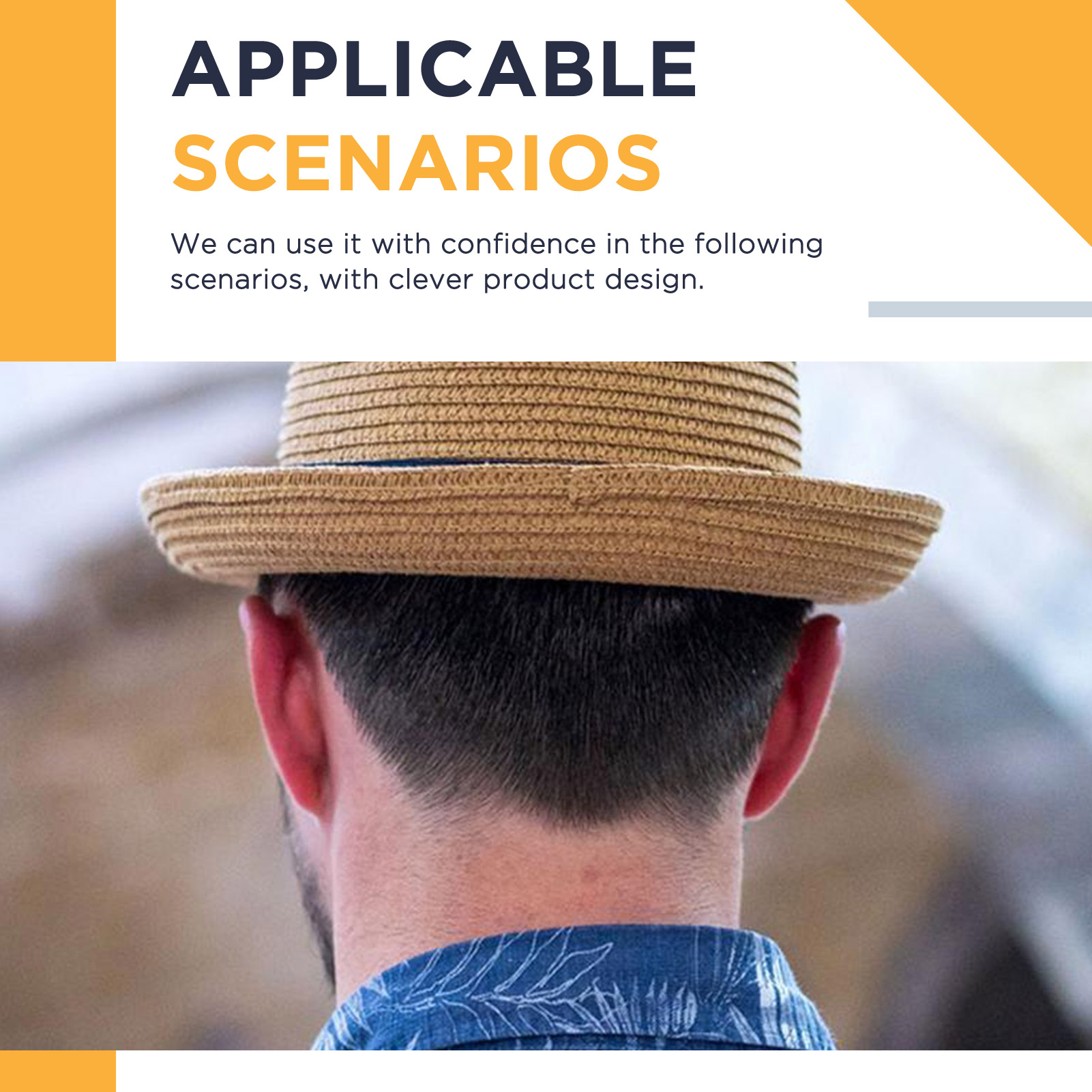Hat Floppy Wide - Sombreros de Sol Plegables de Verano