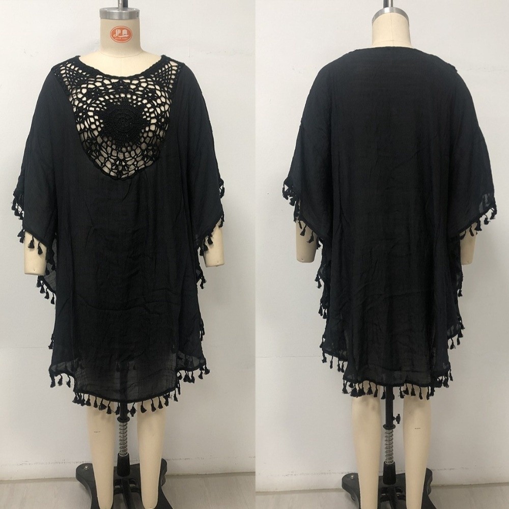 Vestido de playa con cuello cu - Cover Up Kaftan reseña y precio